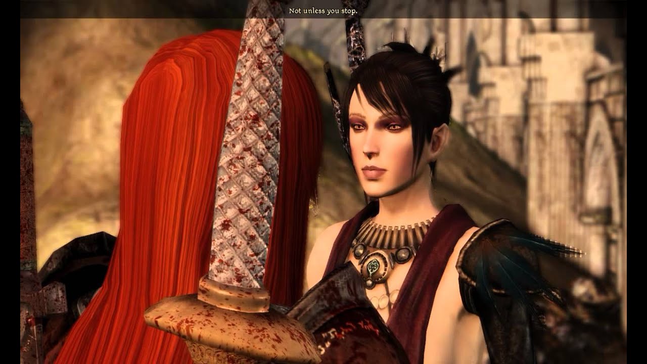Dragon Age  Origins Morrigan kiss