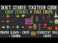 Best Crop Combinations For BIG Crops - Don't Starve Together Guide [REAP WHAT YOU SOW UPDATE]