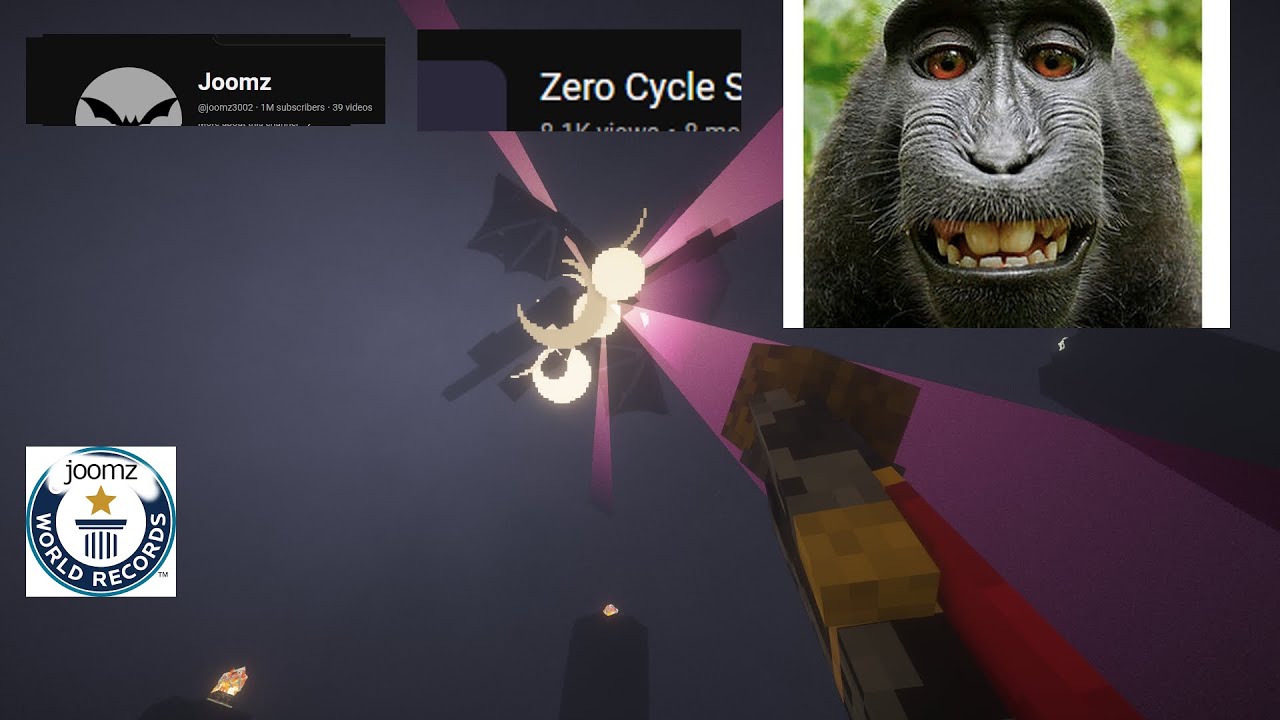 My ZERO CYCLE MONKEY got me a WORLD RECORD for the holidays