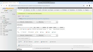 ==Tugas Akhir Pemrograman Berorientasi Objek Program CRUD dengan Netbeans dan MySql == Hasil Running