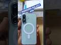 Samsung galaxy A56 transparent cover with magsafe charging logo 😊❤️😊 #shorts #viral #galaxy #samsung