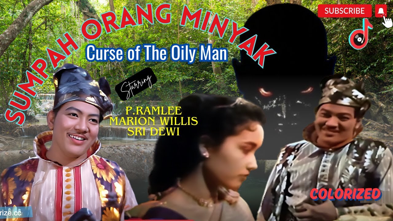 SUMPAH ORANG MINYAK 1958 | P.RAMLEE | SRI DEWI | MARION WILLIS | SALLEH KAMIL | Warna (Colorized)