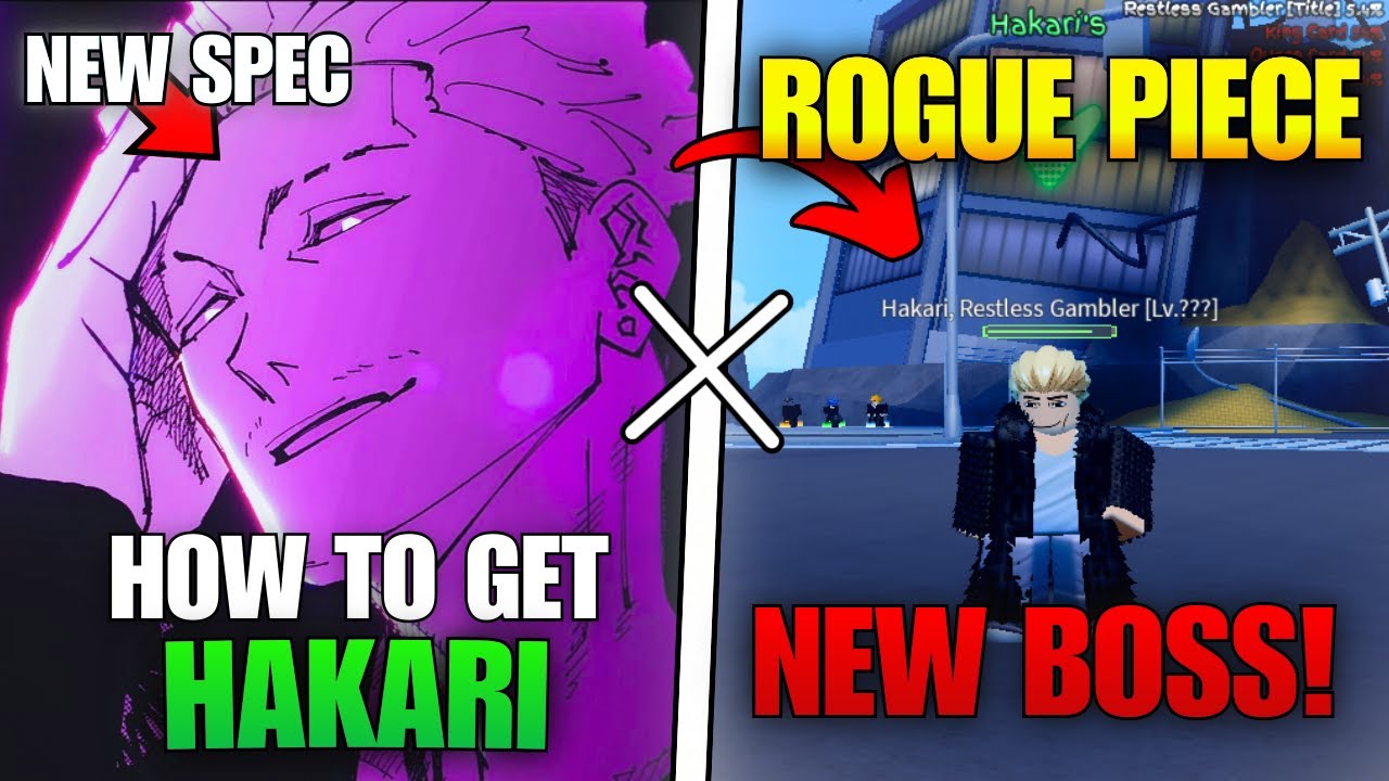 Rogue Piece | How To Get Hakari Spec & How To Get Gambler Spirit + Spawn Hakari Boss (GUIDE) 