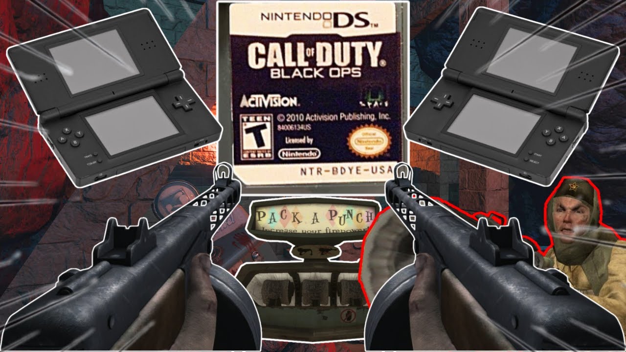 Cod Ds Game Maps We Played A Forgotten Zombies Map Frpm the DS - Call of duty black ops ...