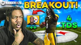 Steelers Rebuild - Jalen Milroe Breakout Game Defense Lit 32 User Money League Madden 26 Week 4