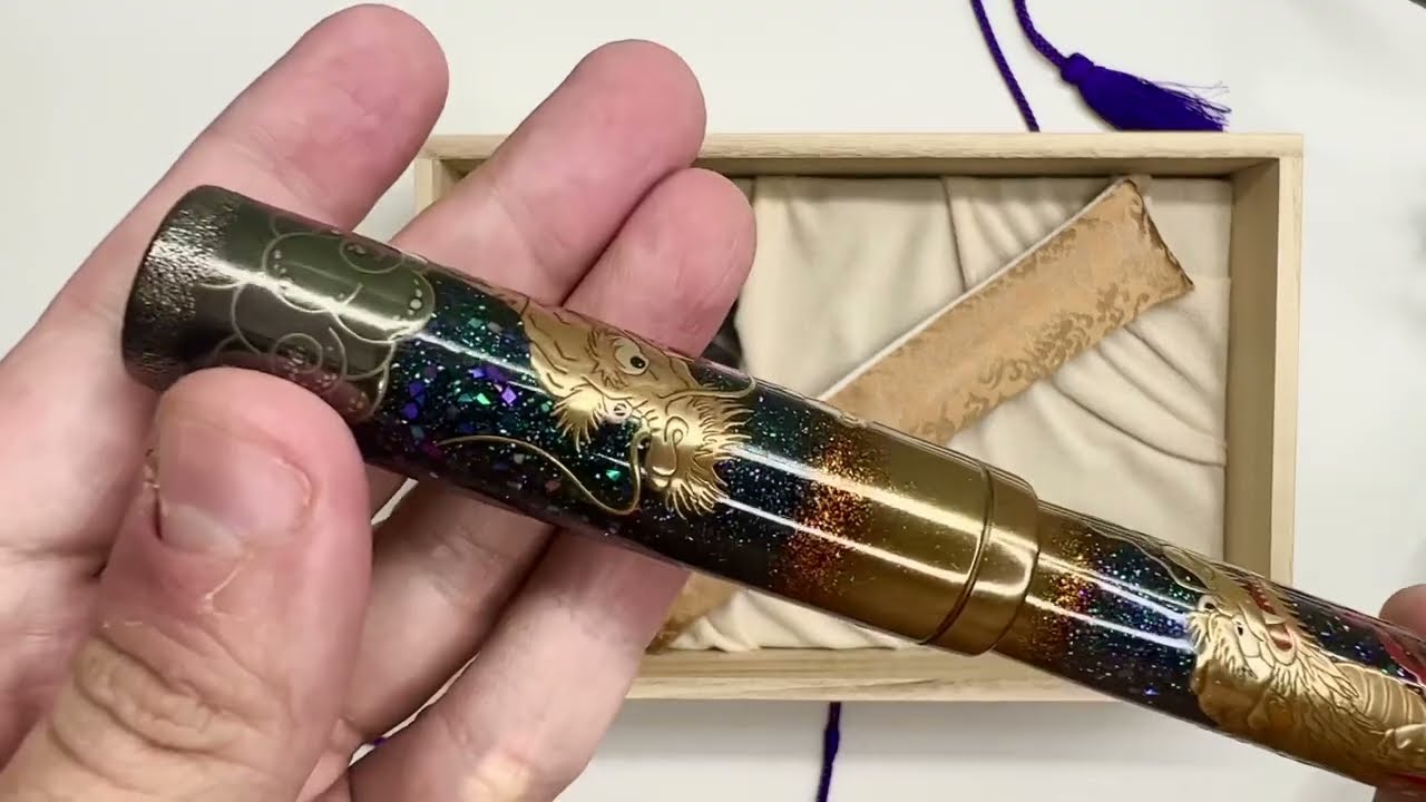 A Few Fair Pens - Namiki Emperor Dragon Fountain Pen 並木蒔絵龍