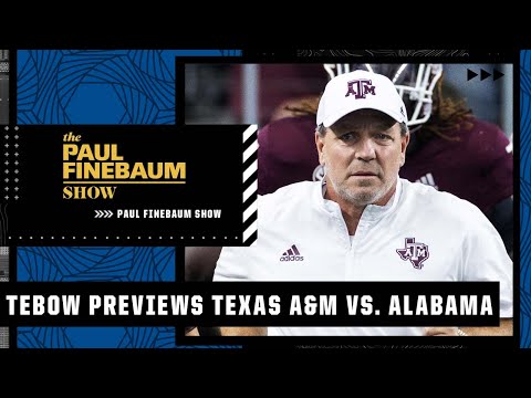 Tim tebow stresses ‘patience’ for jimbo fisher and texas a&m | paul finebaum show