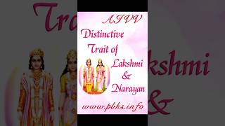 437 Distinctive trait of Lakshmi & Narayan #aivv #shivbaba #youtubeshorts #spiritual #viral