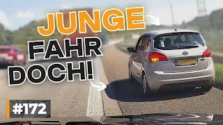 Kind radelt vor Auto, Polizei-Karma und Wenden im Tunnel! | #GERMAN #DASHCAM | #172