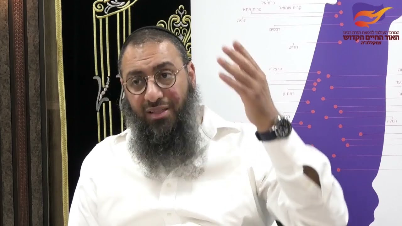 חיזוק בלימוד 'אור החיים' הקדוש - הרב ברק בן ניסן שליט"א - בית מדרש 'יביע אומר' - שדרות (22/05/25)