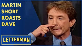 Martin Short Roasts Dave | Letterman