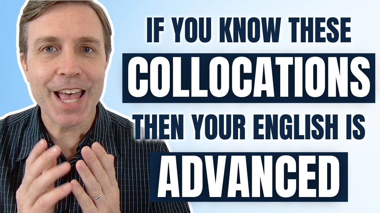 75 ADVANCED COLLOCATIONS | Supercharge Your Vocab (B2, C1, & C2 Phrases)