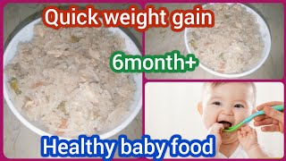 lunch/ dinner recipe for healthy weight gain in Winter/ 6 month+baby food / musas world  food