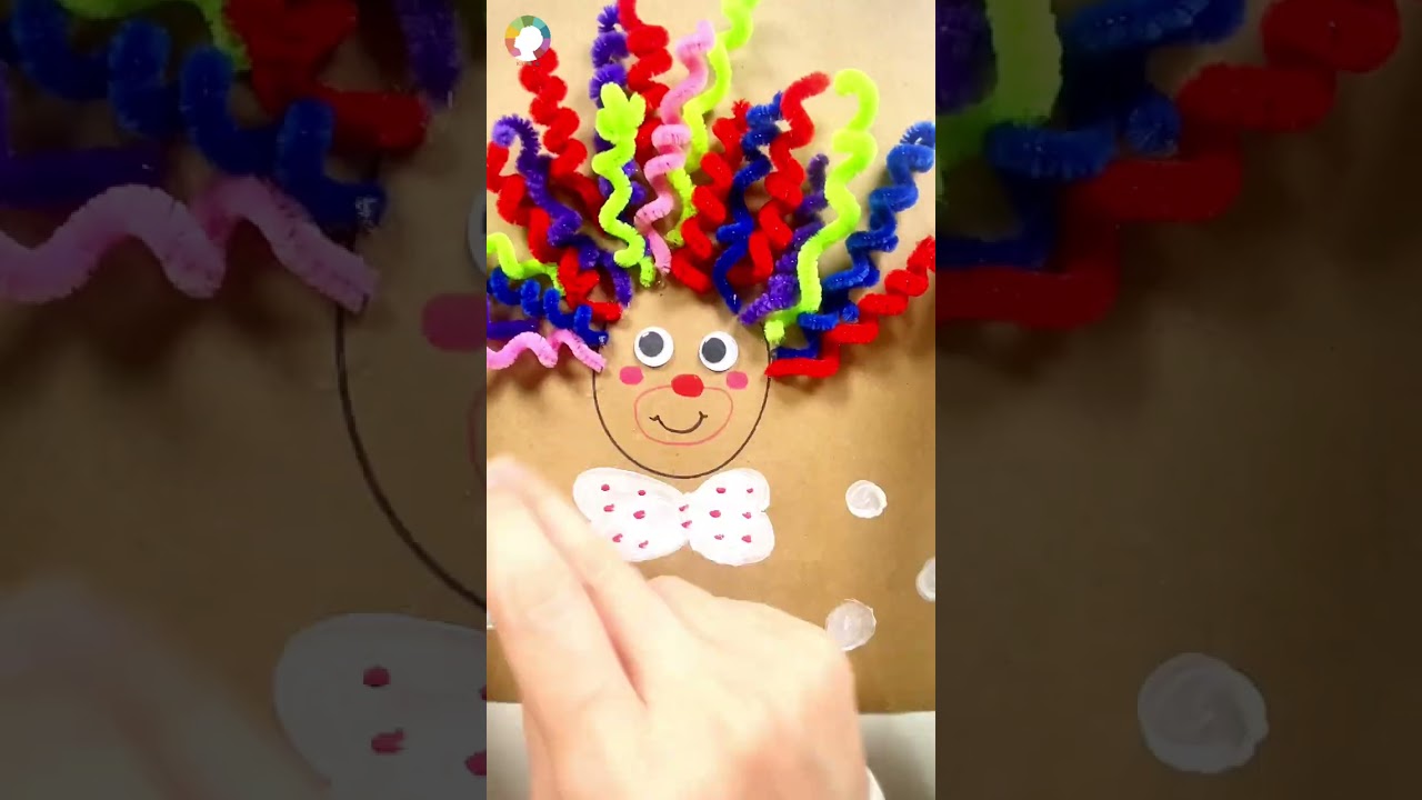 Curly Hair, Don't Care! Fun and Whimsical Crafts with Pipe Cleaners! | Short