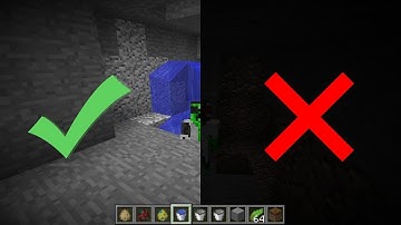 Minecraft 1.13 Snapshot 18w08 - A NEW way of caving? Water Nightvision Trick!
