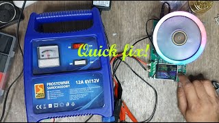 FY 707-12 car battery charger fix