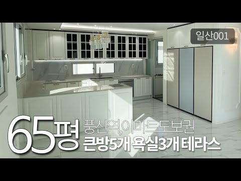 [일산001] 실사용면적 65평!방도5개,욕실도3개! 이렇게 넓은집이 풍산역까지 가깝다니!!놓치기전에 빨리오세요! [일산신축빌라]