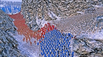 Spartans & Heavy Knights vs ORC & Skeleton Warrior - Ultimate Epic Battle Simulator UEBS