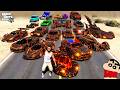 GTA 5: FRANKLIN & SHINCHAN STOLE LAVA CARS! 😱 (Billionaire Ban Gaye?)