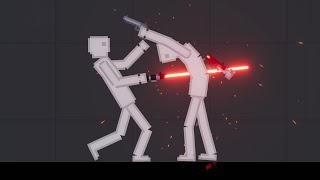 People Throwing Lightsabers At Each Other! (People Playground)