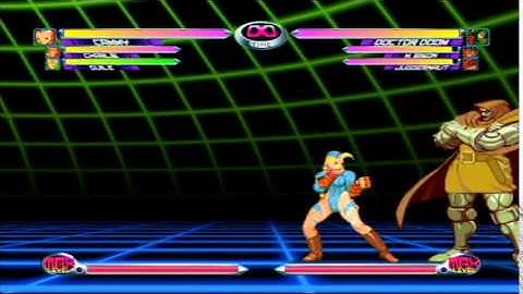 Marvel vs Capcom 2 (PS3): Guile, Cammy and Charlie "Army" Combos