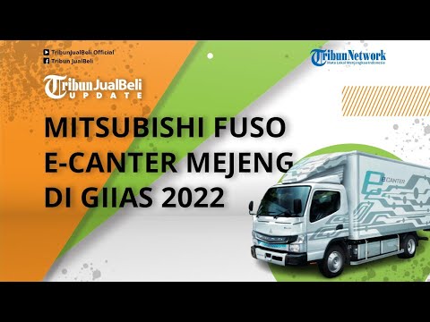 Truk Listrik Mitsubishi Fuso E-Canter Mejeng di Pameran Otomotif GIIAS 2022, Kapan Mulai Dijual?