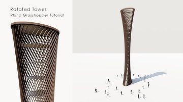 Rotated Tower Rhino Grasshopper Tutorial