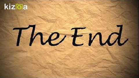 Kizoa Movie - Video - Slideshow Maker: THE END