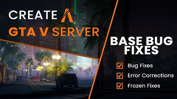 Create a FiveM Framework - Base Bug Fixes!