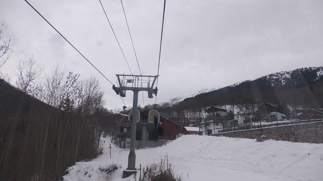 (18/01/2025) Risalita integrale cabinovia Poma 