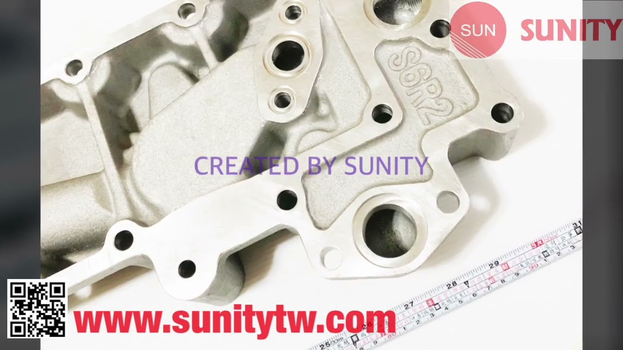 TAIWAN SUNITY - S6R2 OIL COOLER COVER S6R2-MPTK S6R-PTA 37539-30300 for MITSUBISHI HEAVY ENGINES