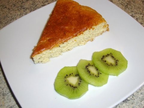 (28) Torta LIGHT al kiwi (Ricetta senza uova - latte - burro)