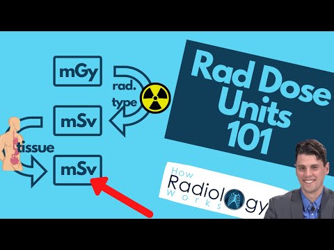Video: Vad är strålningsvägningsfaktor?