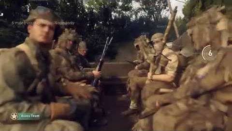 Call of Duty: WWII War on Operation Breakout w/Bots (1080p60)