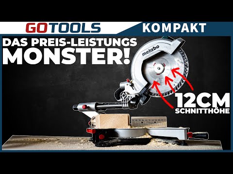 The best German chop saw for little money? The Metabo KGS 305 in the test | subtitle