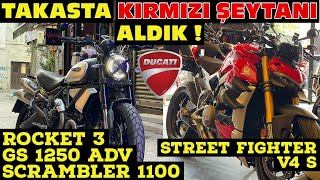 Kirmizi Şeytan 220 Hp Akrapovi̇c Street Fighter V4 S Aldik Ducati̇ İle Ducati̇ Takasi Yaptik Vlog