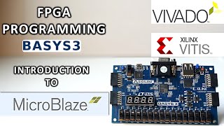 MicroBlaze in BASYS3: Creating a Microcontroller on FPGA with Vivado & Vitis screenshot 4