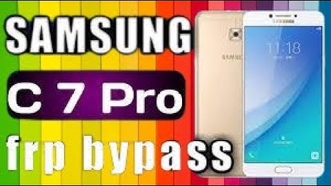 Samsung C7 Pro (C701F) 9.0 Frp Bypass Without Pc Bypass Google Account 100% Working New Trick 2022