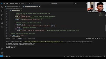 MEMBUAT APLIKASI SEDERHANA GAME PENJUMLAHAN DASAR MENGGUNAKAN BAHASA PEMROGRAMAN PYTHON
