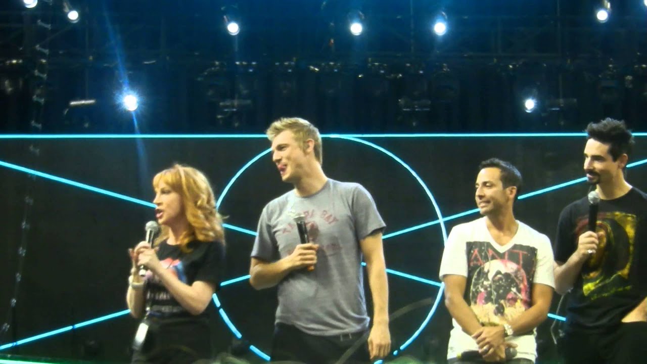 Q&A with Kathy Griffin - Backstree Boys - In A World Like This Tour - Las Vegas