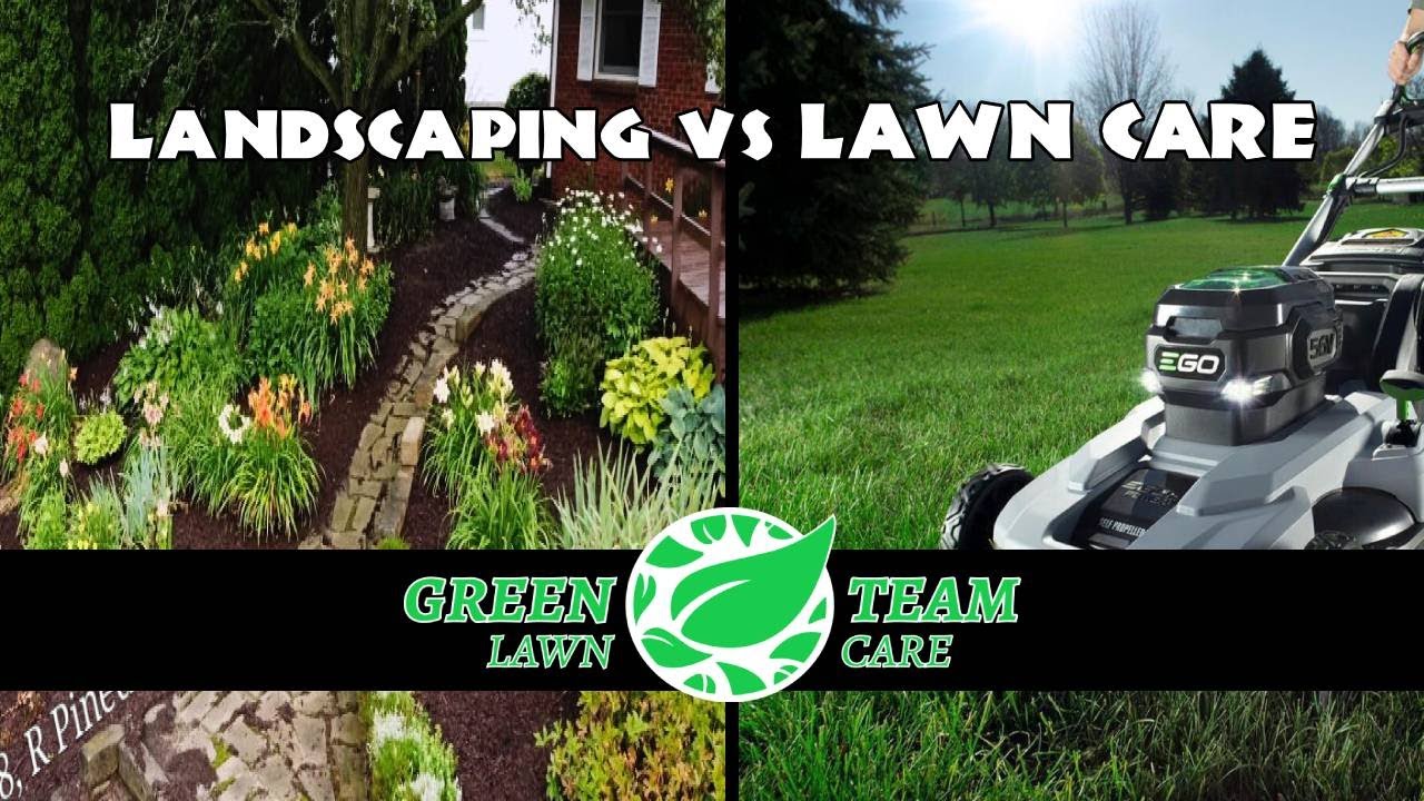 Landscaping vs Lawn Care: What's The Difference ...