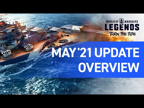 World of Warships: Legends — May Update Overview