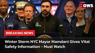 NYC Mayor Mamdani’s Urgent Winter Storm Briefing: NYC Takes Immediate Action | Must Watch | AC14