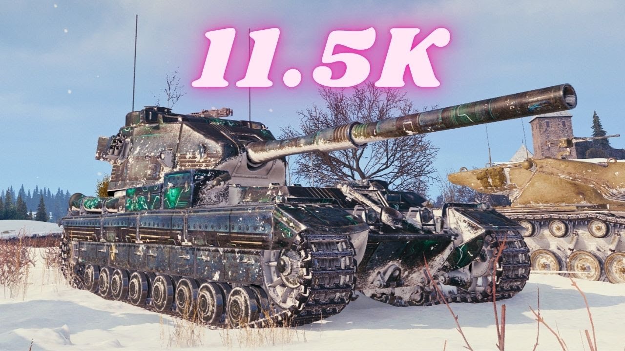 FV215b 183  - 11.5K Damage 8 Kills World of Tanks #wot