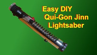 Qui-Gon Jinn Lightsaber Tutorial - Cheap and Easy Star Wars DIY