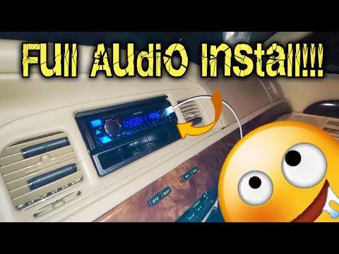 Full Audio Install 07 Mercury Grand Marquis| Cd Player & Subwoofers!!! Pt.1