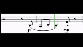 Motif development - repetition in sequence