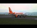 Easyjet A319 &#39;Shakespeare&#39; livery Takeoff Bristol Airport