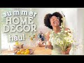 SUMMER HOME DECOR HAUL 2023 ☀️| A Little Retail Therapy Temu + Affordable Home Essentials!!!