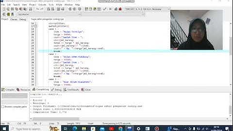 Program  Aplikasi Kasir Toko Buku